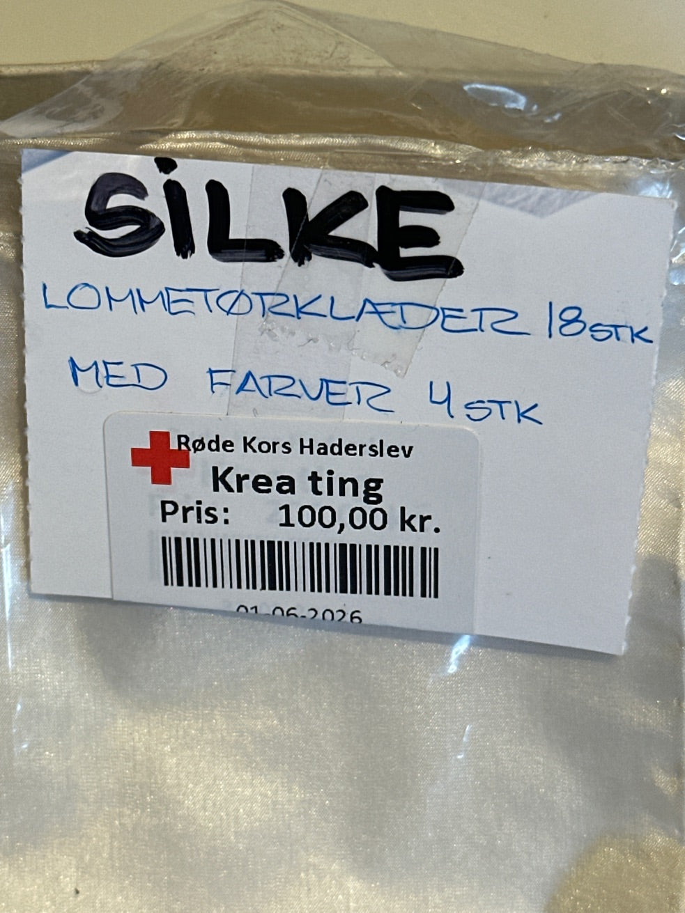 Silkefarve og -lommetørklæder